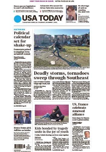 USA Today December 01 2022