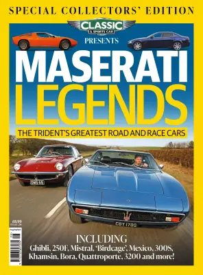 Classic Sports Car Presents Issue 28 Maserati Legends 2025