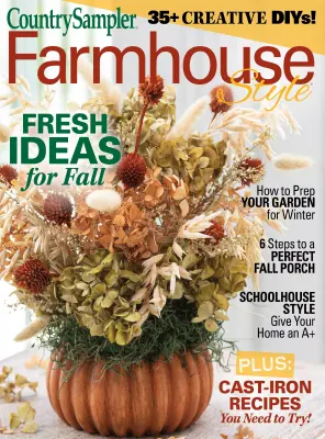 Country Sampler Farmhouse Style Autumn 2025