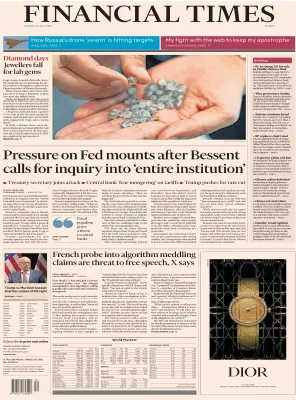 Financial Times Europe July 22 2025