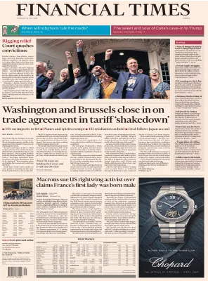 Financial Times Europe July 24 2025