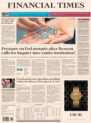 Financial Times USA July 22 2025