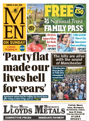 Manchester Evening News 13 July 2025