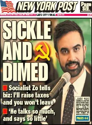 New York Post July 16 2025