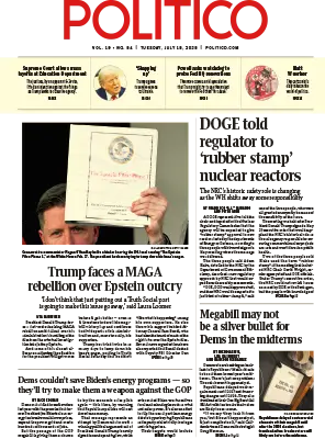 Politico 15 July 2025