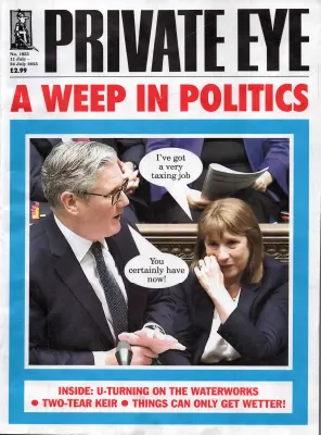 Private Eye 1653 11th 24th July 2025