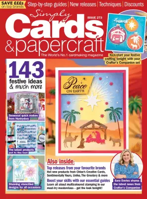 Simply Cards Papercraft Issue 273 2025