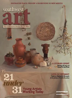 Southwest Art August September 2025