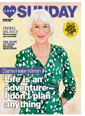 Sunday People Love Sunday 20 July 2025