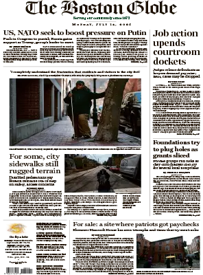 The Boston Globe 14 July 2025