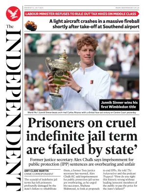 The Independent 14 July 2025