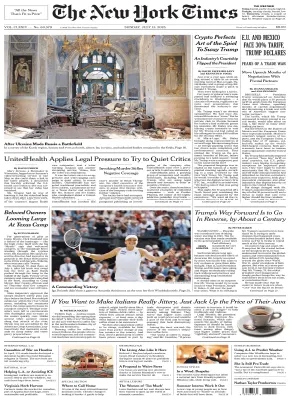 The New York Times 13 July 2025