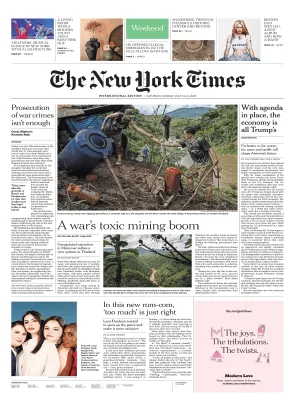 The New York Times International Edition 12 13 July 2025