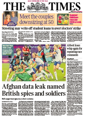 The Times July 18 2025