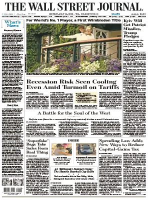 The Wall Street Journal July 14 2025