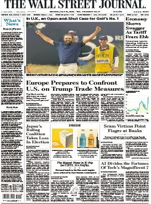 The Wall Street Journal July 21 2025