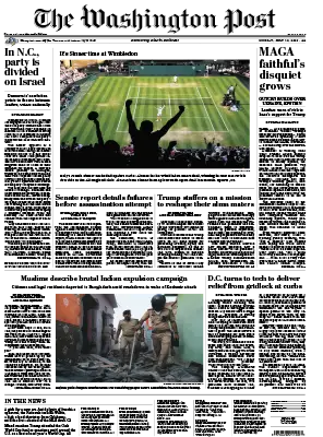 The Washington Post July 14 2025