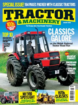 Tractor Machinery August 2025