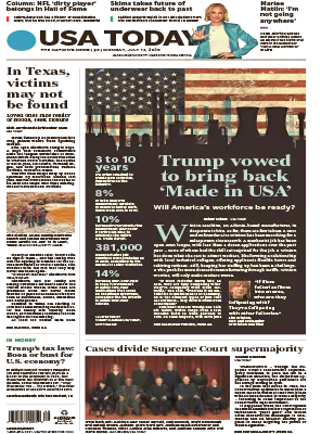 USA Today July 14 2025