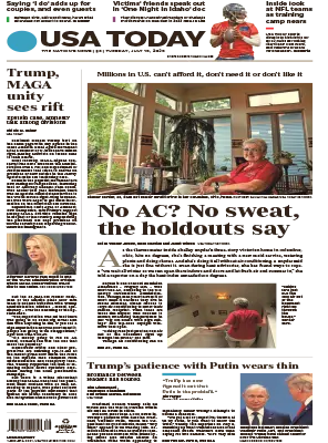 USA Today July 15 2025