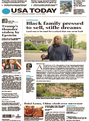 USA Today July 21 2025