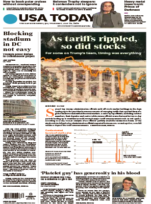 USA Today July 24 2025