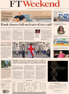 FT Weekend UK 30 31 August 2025