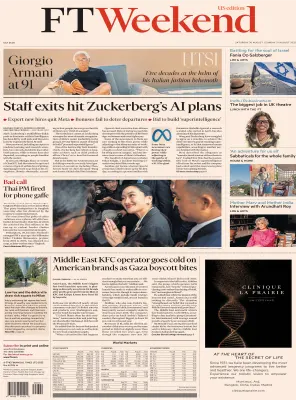 FT Weekend USA 30 31 August 2025