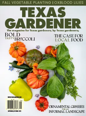 Texas Gardener September October 2025