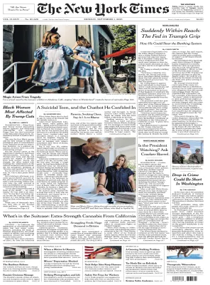 The New York Times September 01 2025