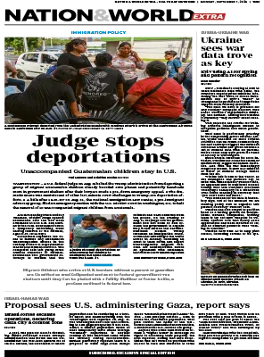 USA Today Nation World Extra September 01 2025