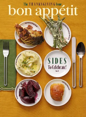 Bon Appetit Volume 70 NO. 8 The Thanks Giving Issue Nov 2025
