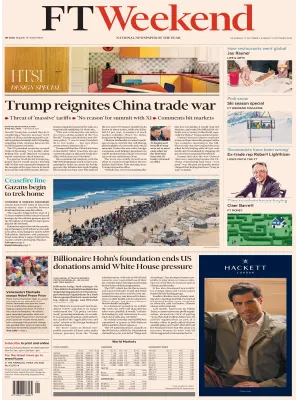 FT Weekend UK 11 12 October 2025