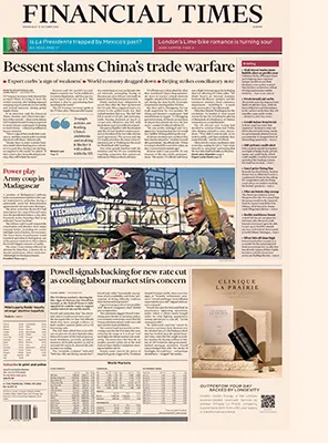 Financial Times Europe October 15 2025