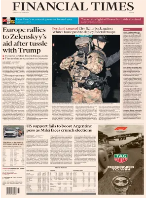 Financial Times Europe October 21 2025