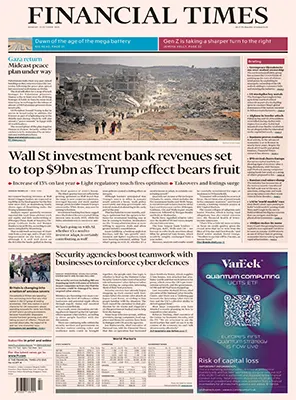 Financial Times UK October 13 2025
