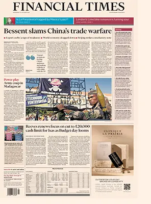 Financial Times UK October 15 2025