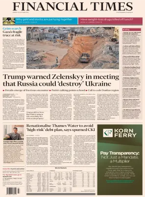 Financial Times UK October 20 2025
