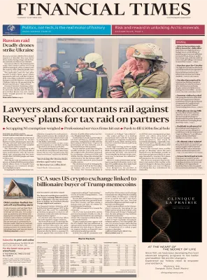 Financial Times UK October 23 2025