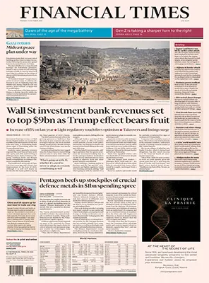 Financial Times USA October 13 2025