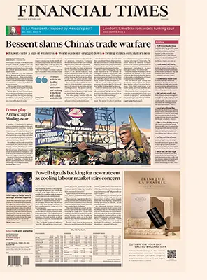 Financial Times USA October 15 2025
