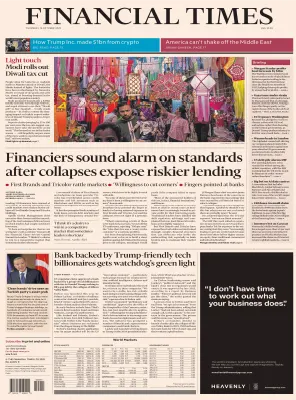 Financial Times USA October 16 2025