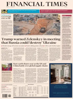 Financial Times USA October 20 2025