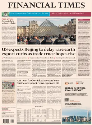 Financial Times USA October 27 2025