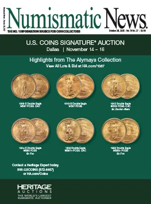 Numismatic News Vol. 74 No. 27 October 28 2025