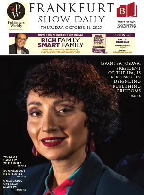 Publishers Weekly Frankfurt Show Daily Day 2 October 16 2025
