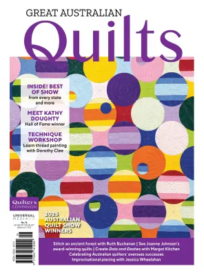Quilters Companion Issue 16 Great Australian Quilts 2025
