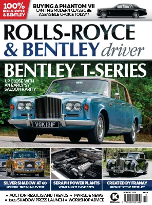 Rolls Royce Bentley Driver November December 2025