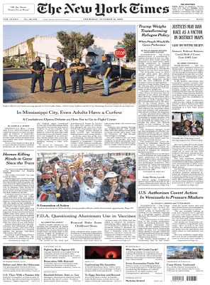 The New York Times October 16 2025