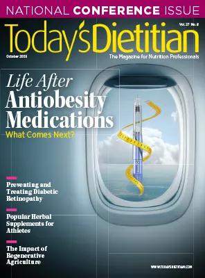 Todays Dietitian Vol. 27 Issue 8 October 2025 1